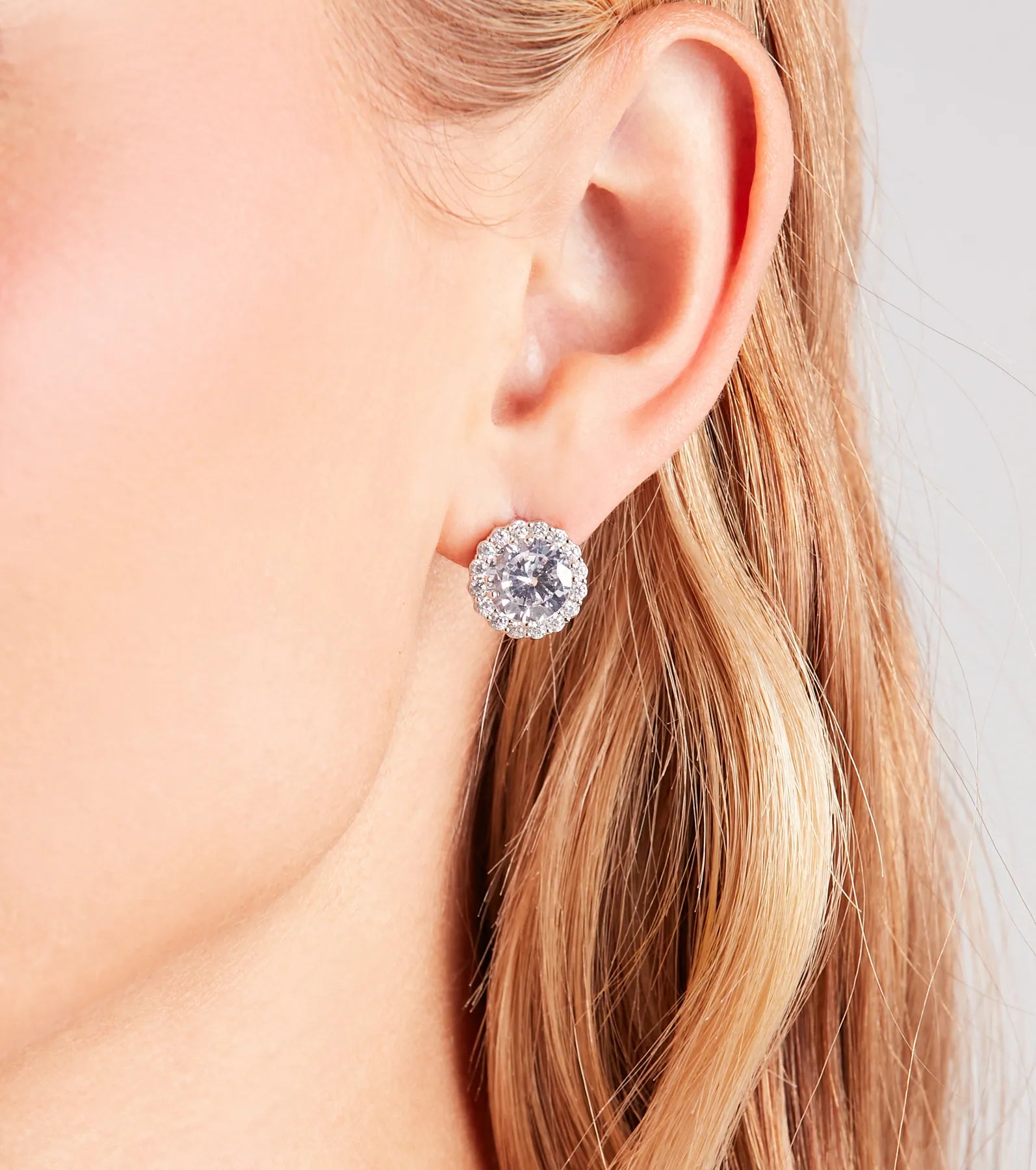 Special Offer Sparkly Statement Rhinestone Stud Earrings
