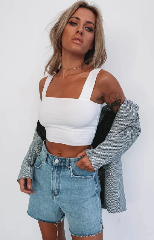 Early Access Nellie Crop White
