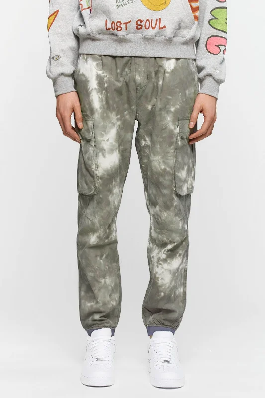 Blowout Sale LIGHTWEIGHT TIE DYE CARGO