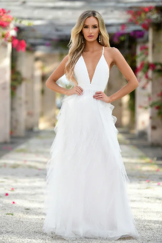 Midnight Sale Alances Maxi Dress - White