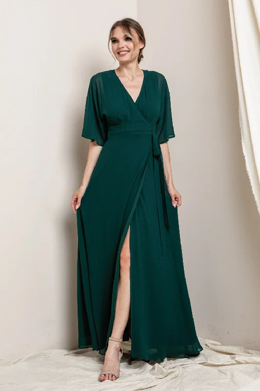 Deal of the Week Eden Wrap Maxi Gown