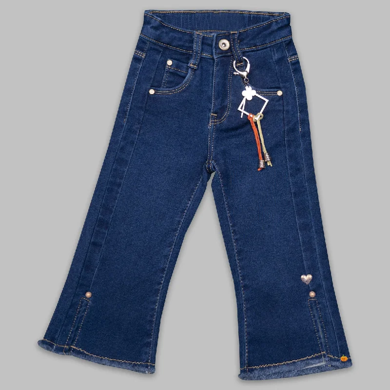 Savings Bonanza Designer Flare Jeans for Girls