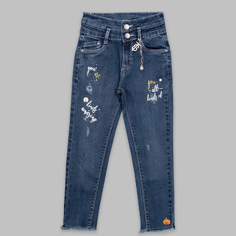 Crazy Deals Aesthetic Jeans for Baby Girl and Kids
