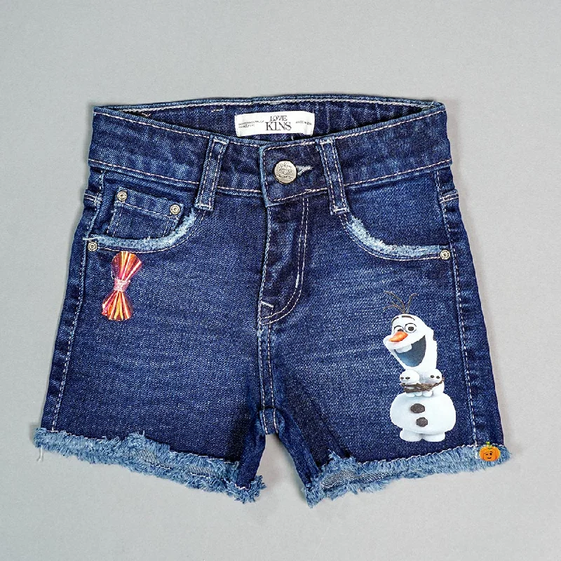 Exclusive Savings Girls Shorts with Graphic Print