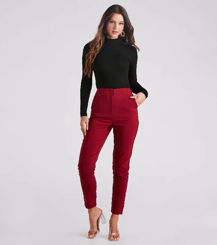 Huge Savings Tapered And Chic Trouser Pants
