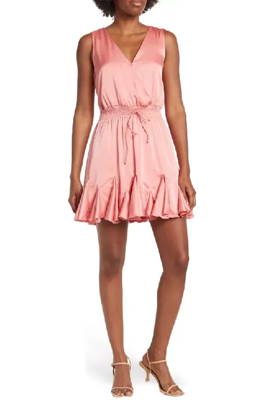 Bonus Savings S - love by design light pink ruffle dress