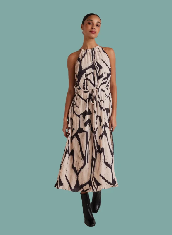 Deep Discounts Knife Mosaic Dress