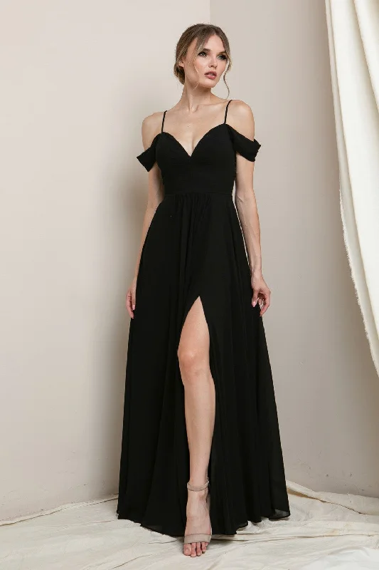 Limited Availability Dream Draped Sleeve Gown