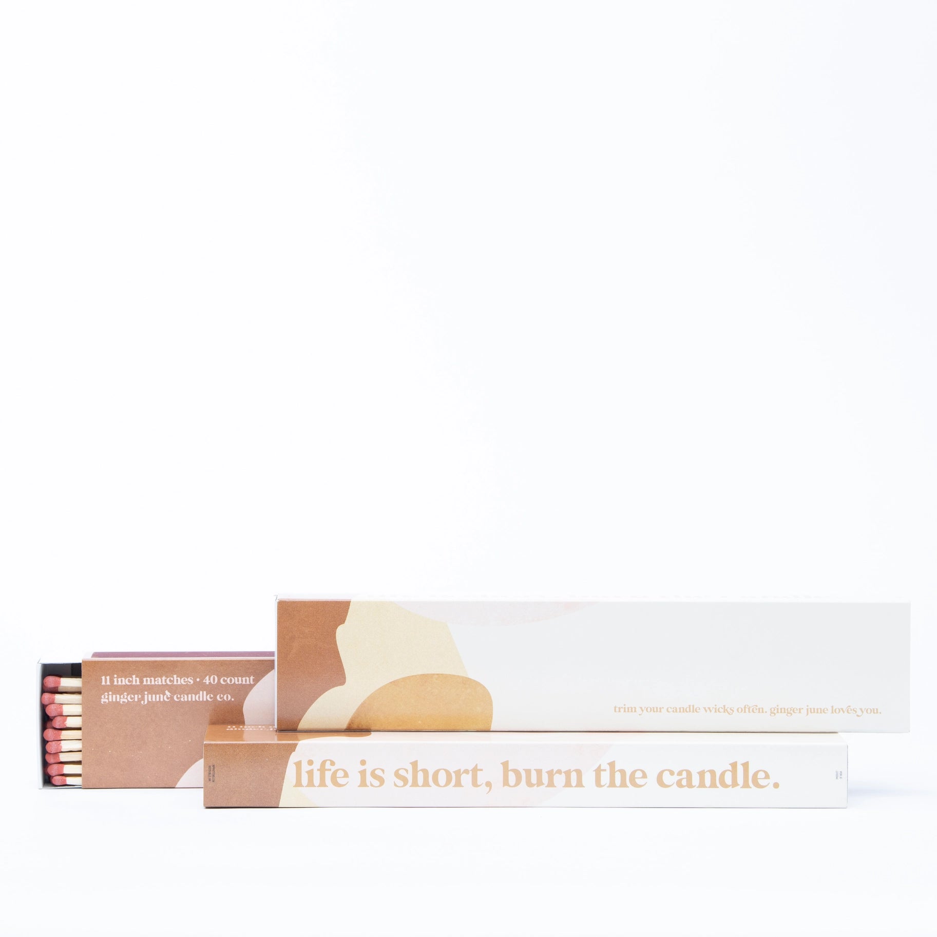 Super Deal LIFE'S SHORT BURN THE CANDLE XL MATCHES