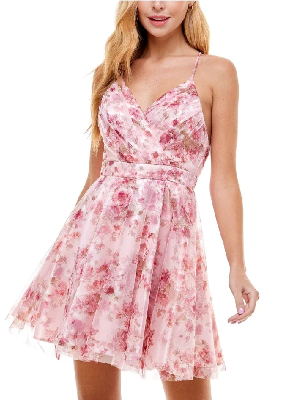 Discount Days 9 - city studio pink floral organza dress
