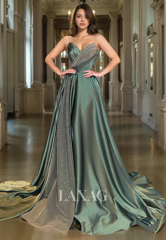 Super Savings A-Line Sweetheart Beaded Party Prom Gowns Sleeveless Off-Shoulder Formal Evening Dress Super Savings A-Line Sweetheart Beaded Party Prom Gowns Sleeveless Off-Shoulder Formal Evening Dress