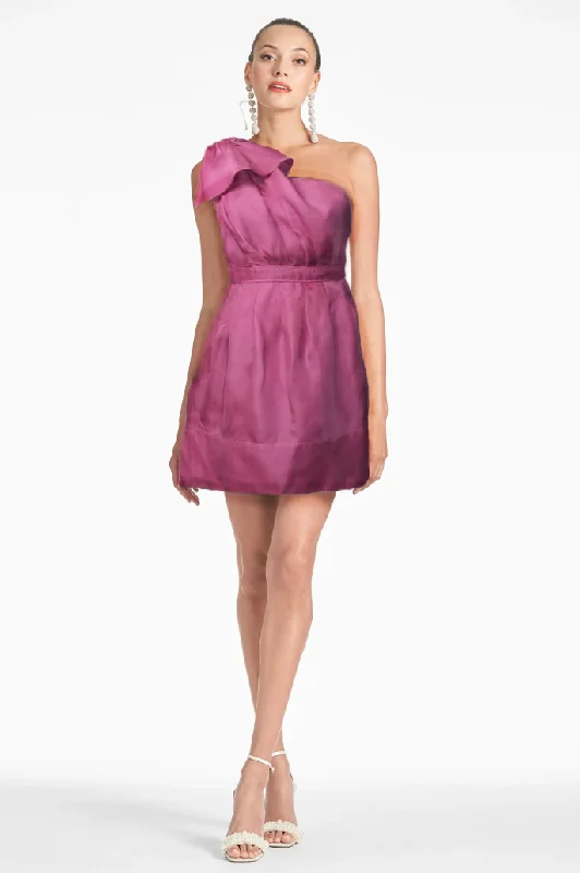 Act Fast 2 - thread social pink one shoulder dress