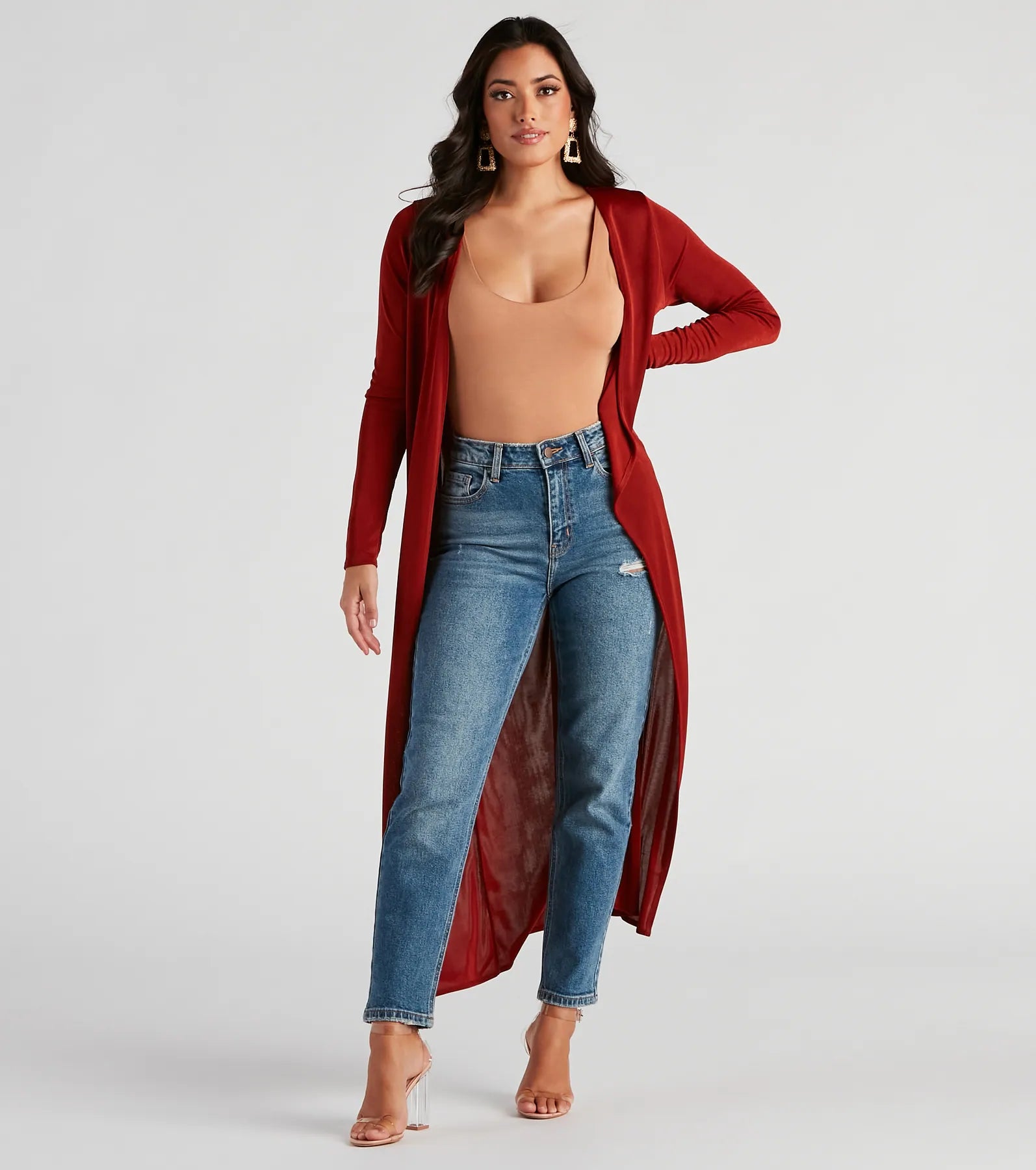 Deal Dash Cozy Fall Vibes Knit Duster