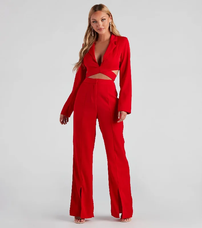 Don’t Miss Out Boss Babe Moves Cropped Blazer