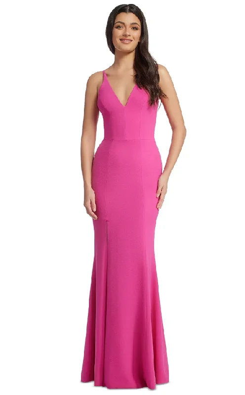 Unmissable Offer S - dress the population bright pink fitted gown