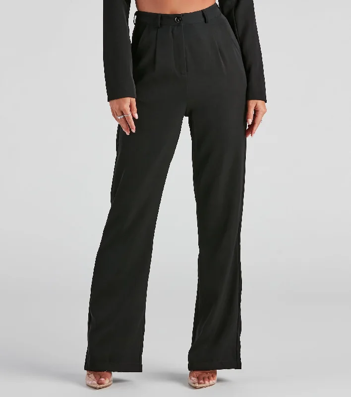 Doorbuster Deal Effortless And Elevated Wide-Leg Pants