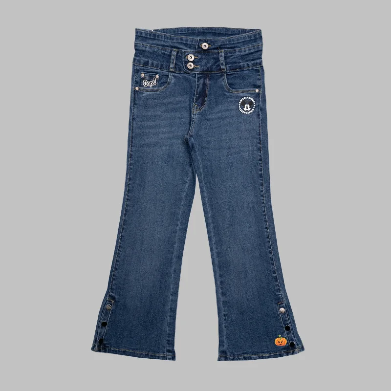 Big Discounts High-Waist Jeans for Girls