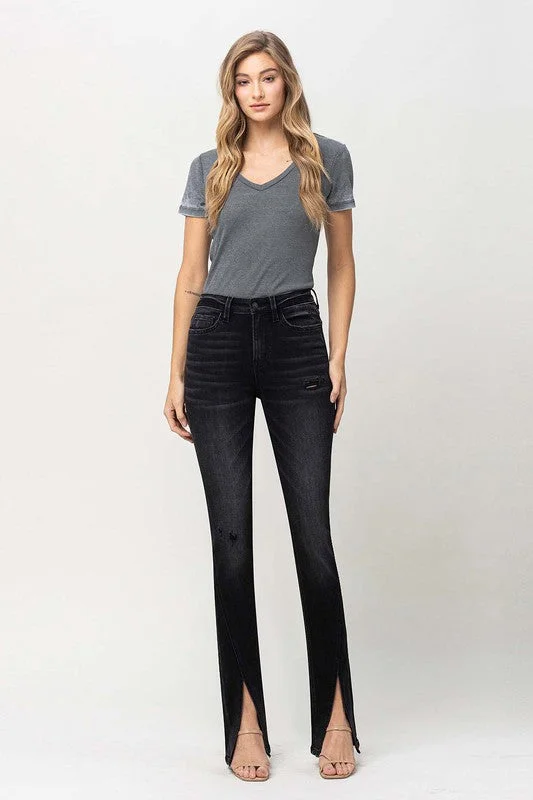 Value Deals High Rise Slim with Slanted Slit