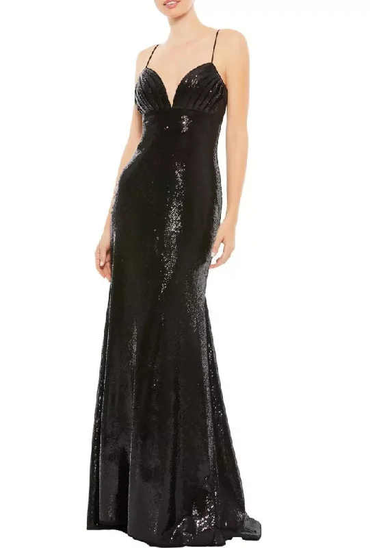 Exclusive Access 10 - mac duggal black sequin evening gown