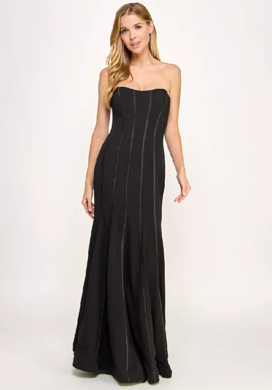 Flash Sale 9 - speechless black strapless corset gown