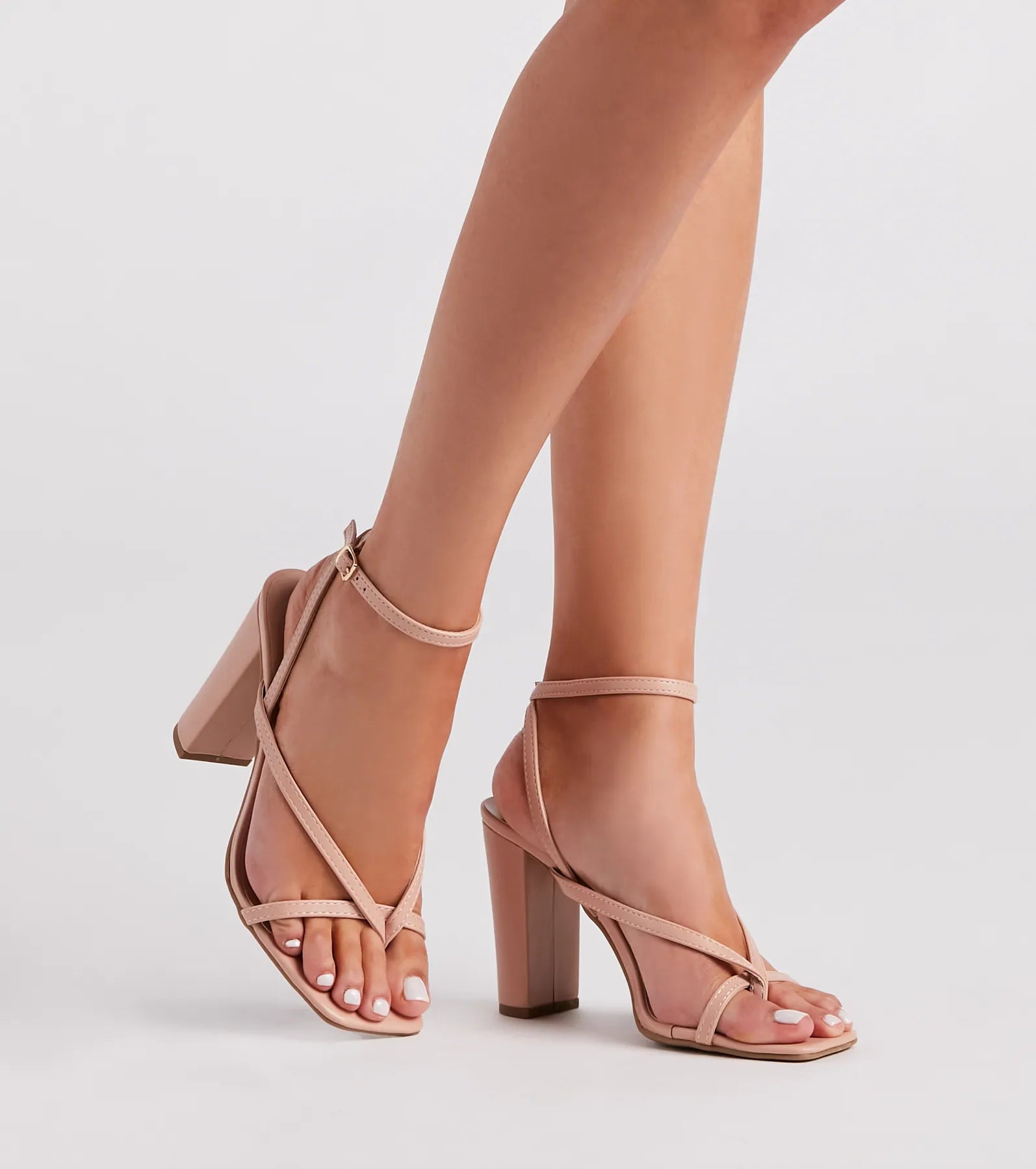 Special Discount Keep It Eye-Catching Strappy Heels