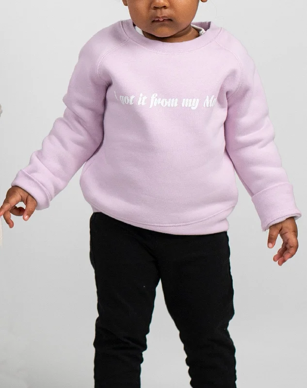 Today’s Deal Little babes crew | Lavender