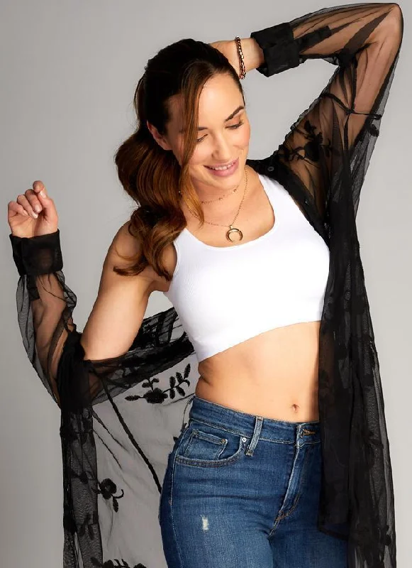 Deal of the Day Bamboo Bralette | White