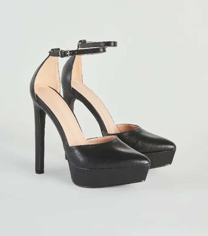 Savings Alert She's So Chic Platform Stiletto Pumps