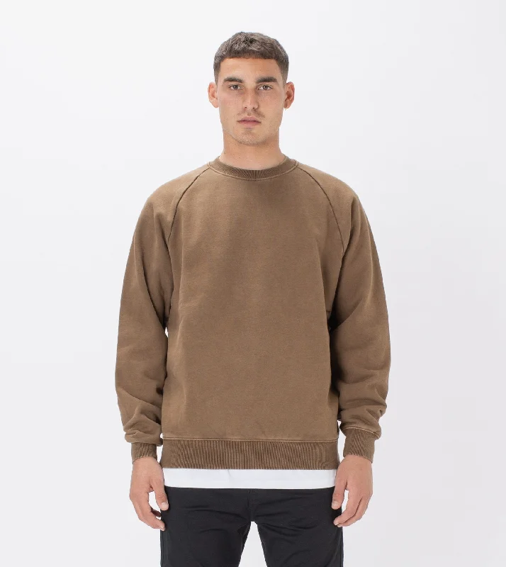 Quick Sale LOWGO RAGLAN CREW SWEAT | GD BRONCO