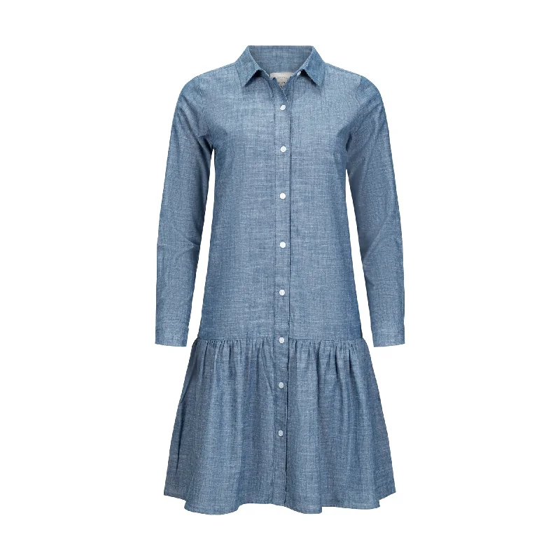 Referral Discount Organic Drop Waist Shirt Dress