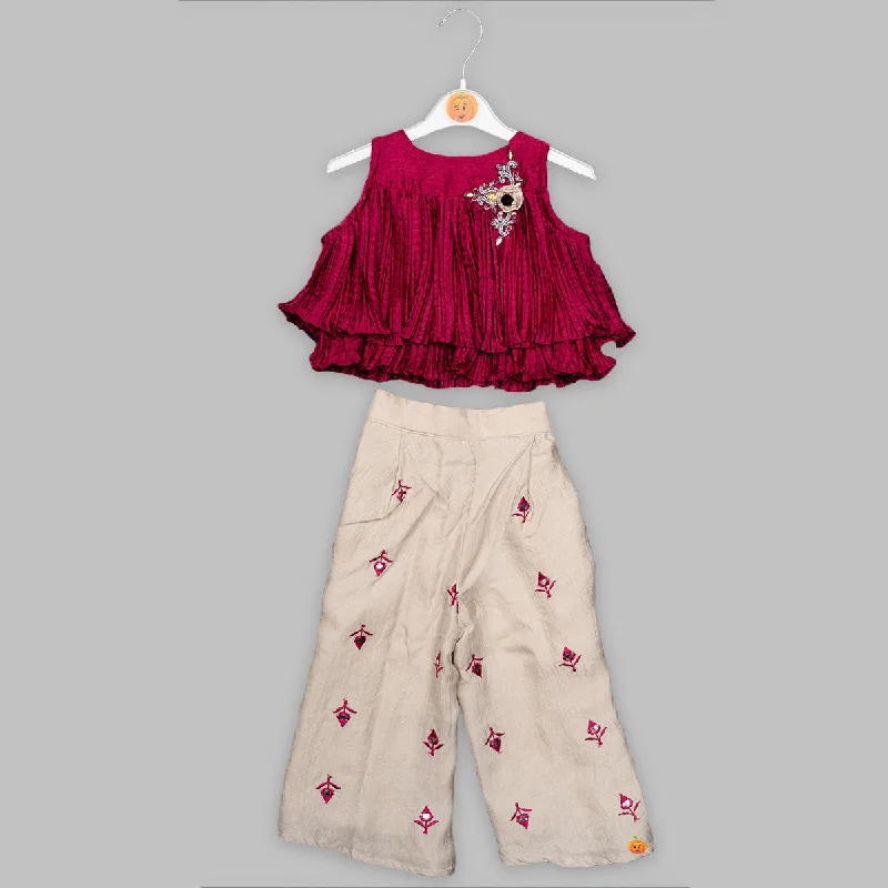 Holiday Sale Rani Girls Plazo Suit
