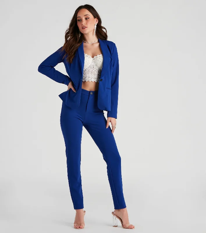 Deal Zone Right Moves Crepe Trouser Pants