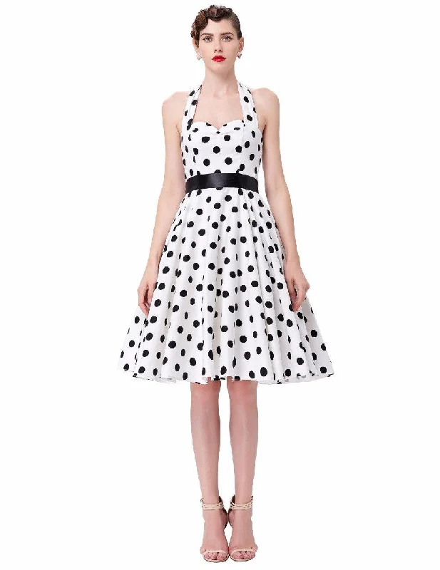 Quick Sale VINTAGE POLKA-DOT SWING DRESS