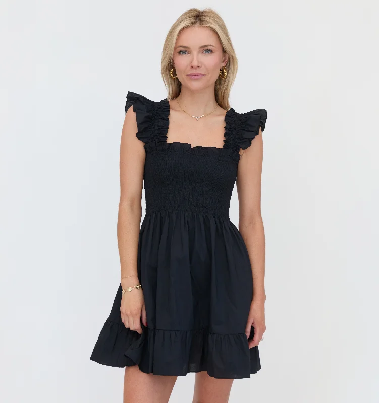 Buy More, Save More The Elizabeth Nap Dress - Black Cotton