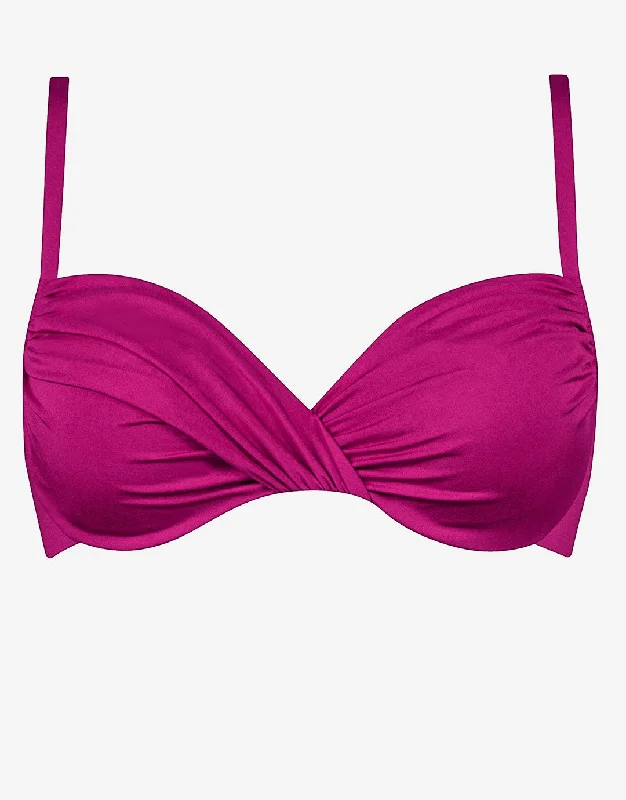 Impact Underwired Bikini Top - Berry Glaze