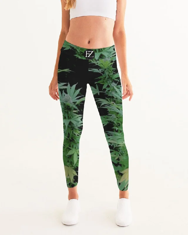 THE BUD - DARKER SHADE Women's Yoga Pants