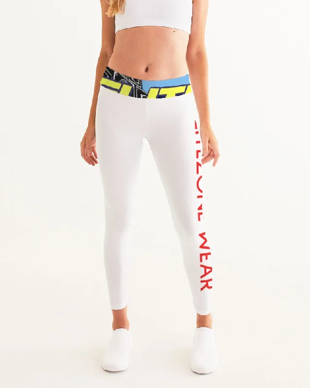 WHITE ZONE UPGRADED Women's Yoga Pants