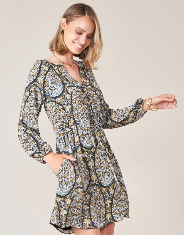 Catalina Dress Jones Hundred Paisley