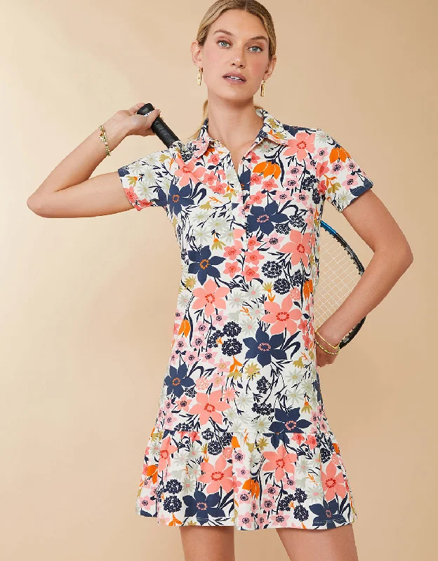 Joelle Polo Dress Marsh Hens Marsh Hens Wildflower Multi