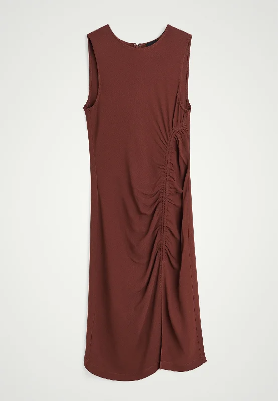 Lou Dress - Oxblood