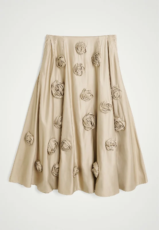 William Bloomin Skirt - Creme