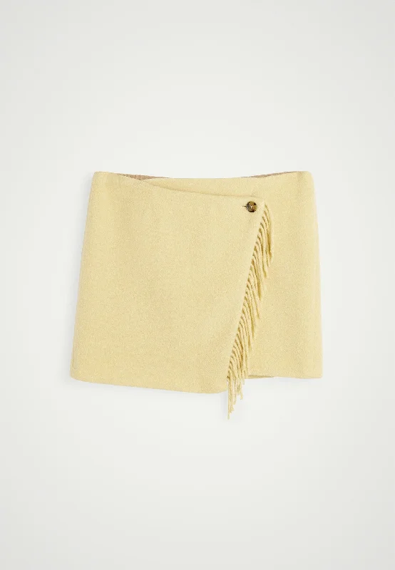 Windy Skirt - Pale Yellow